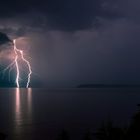 Thunderstorm at Lake Vänern