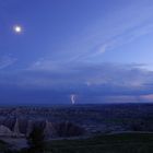 Thunderstorm in den Badlands