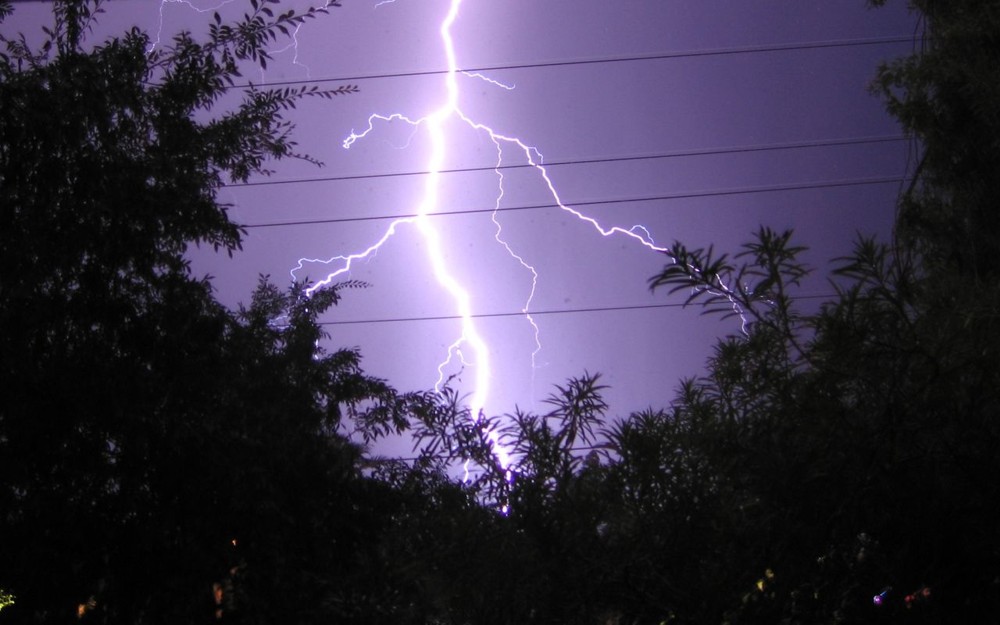 Thunderstorm in Tempe, AZ