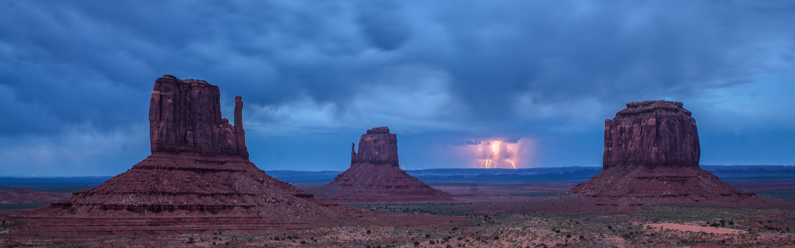 Thunderstorm in the Desert