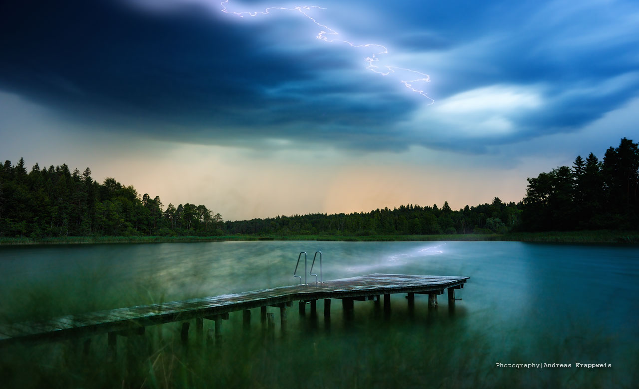 Thunderstorm on Lake