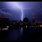 Thunderstorm on the Chao Praya