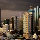 thunderstorm over Bangkok