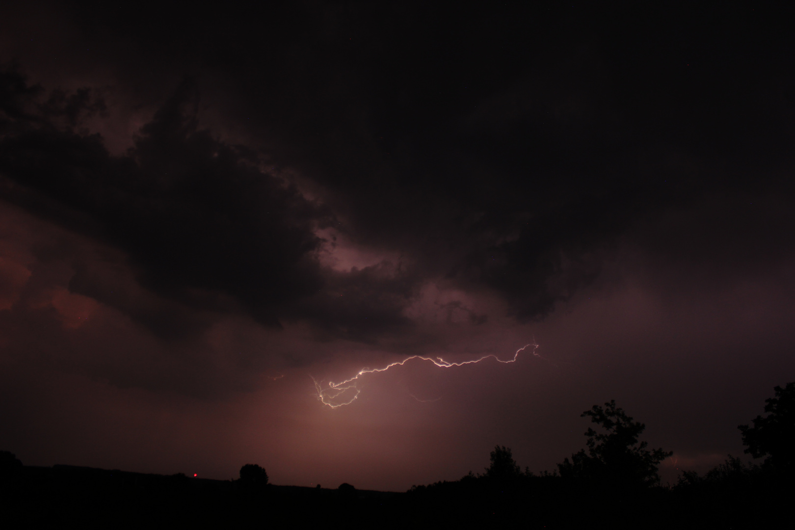 Thunderstorm, Rosendahl, Germany, 03-07-2015