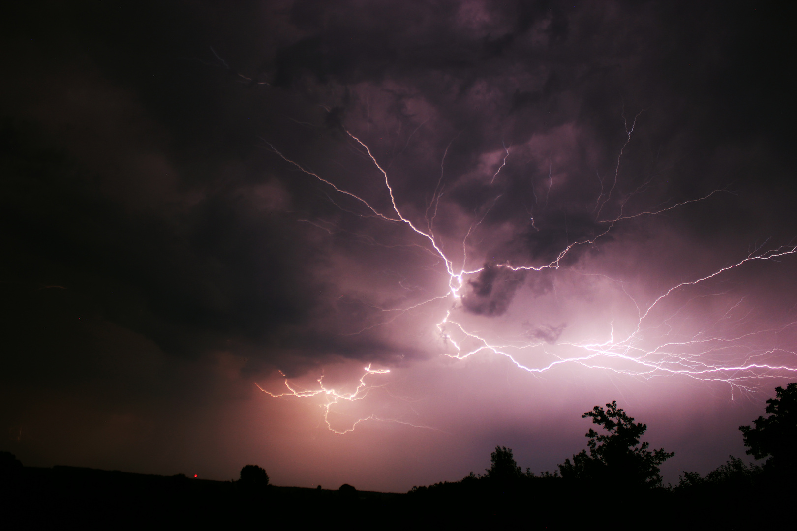 Thunderstorm, Rosendahl, Germany, 03-07-2015