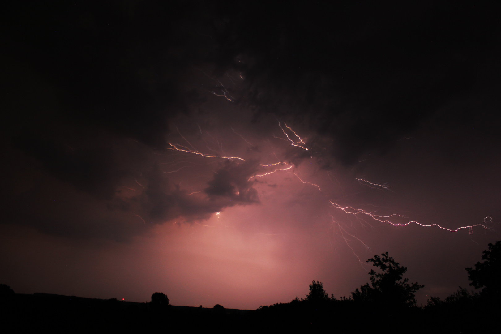 Thunderstorm, Rosendahl, Germany, 03-07-2015 VIII