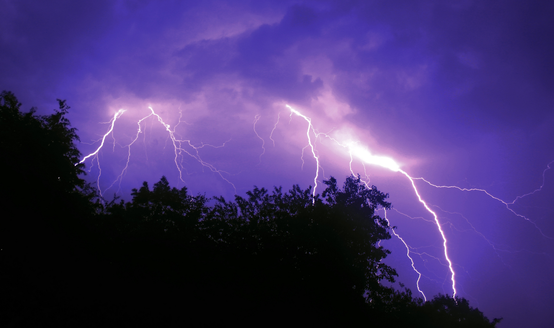 Thunderstorm, Rosendahl, Germany, 06-06-2014