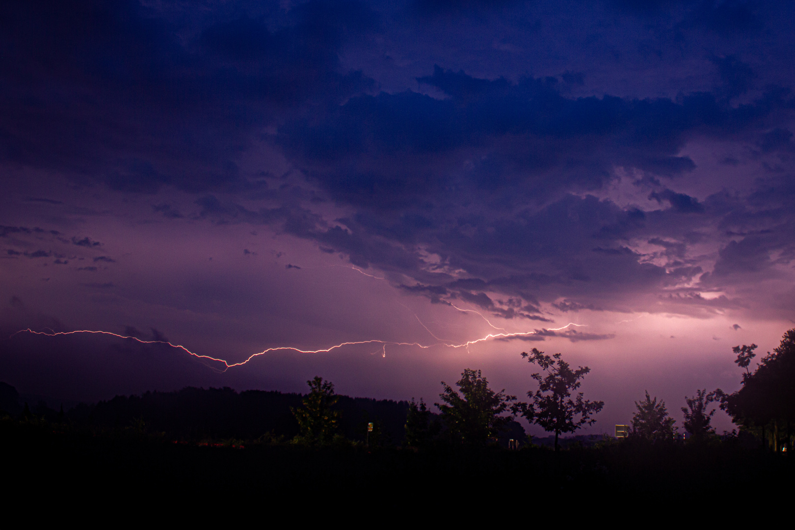 Thunderstorm, Rosendahl, Germany, 06-06-2014