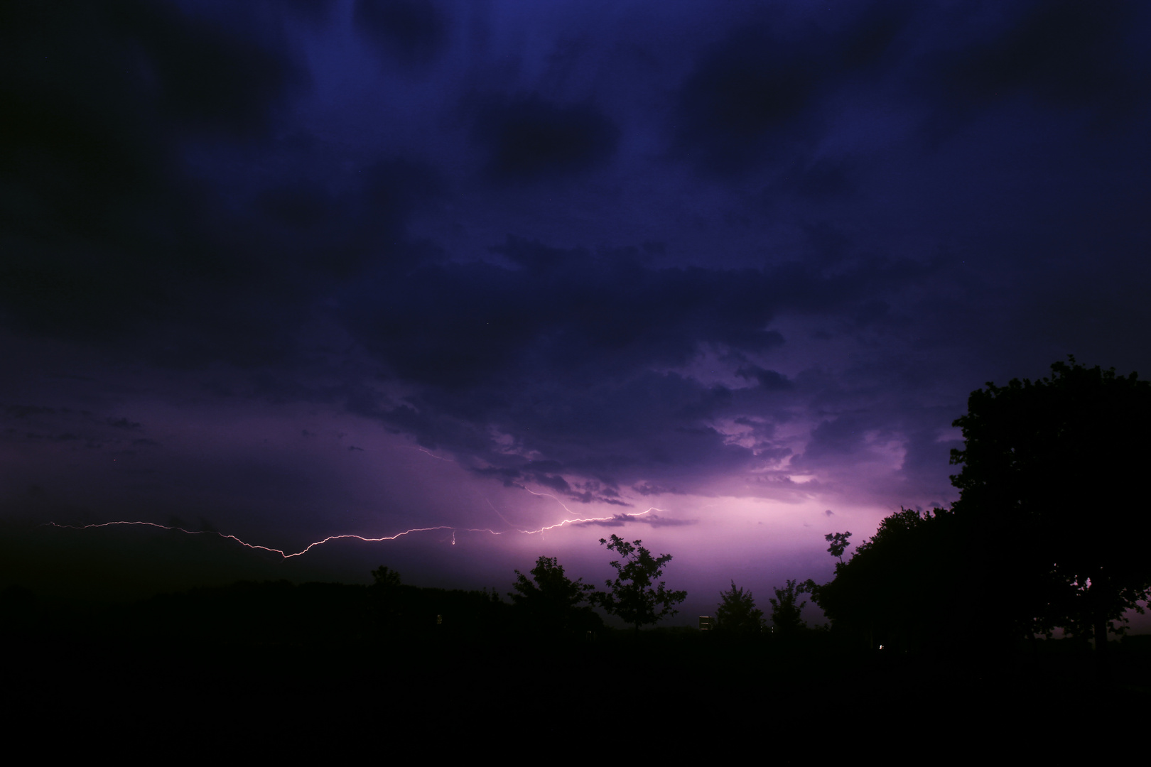 Thunderstorm, Rosendahl, Germany, 06-06-2014