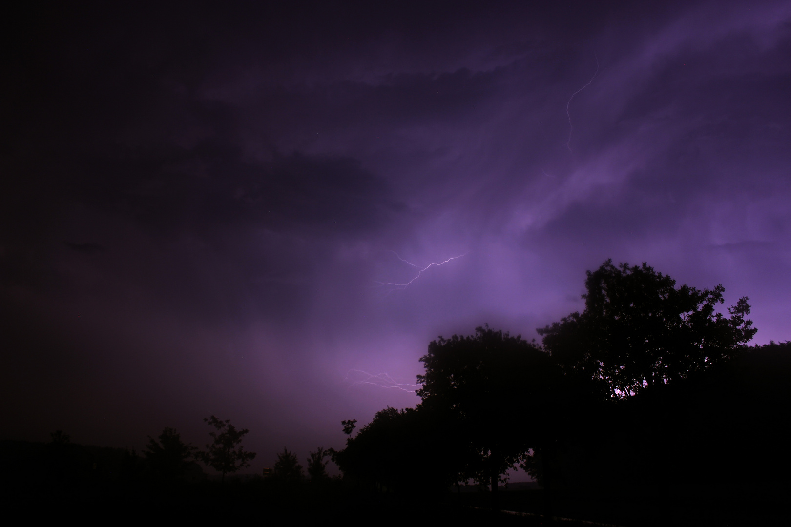 Thunderstorm, Rosendahl, Germany, 06-06-2014