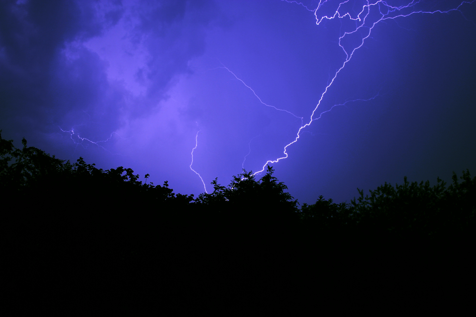 Thunderstorm, Rosendahl, Germany, 06-06-2014