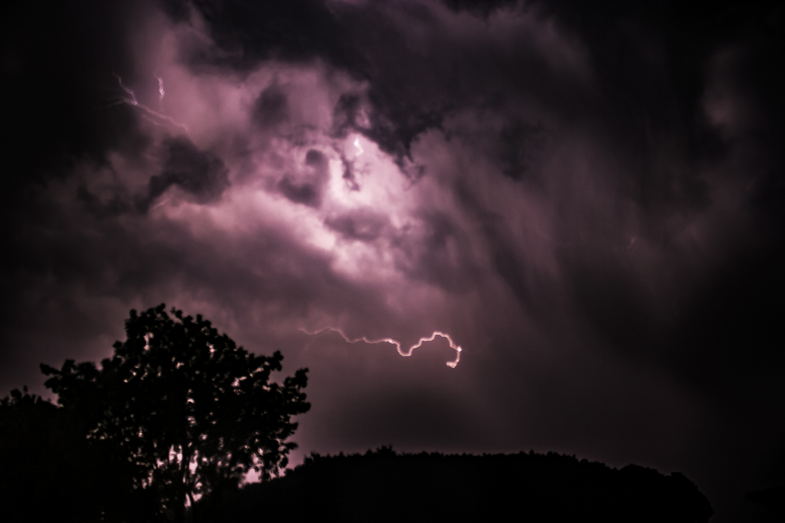 Thunderstorm, Rosendahl, Germany, 06-06-2014