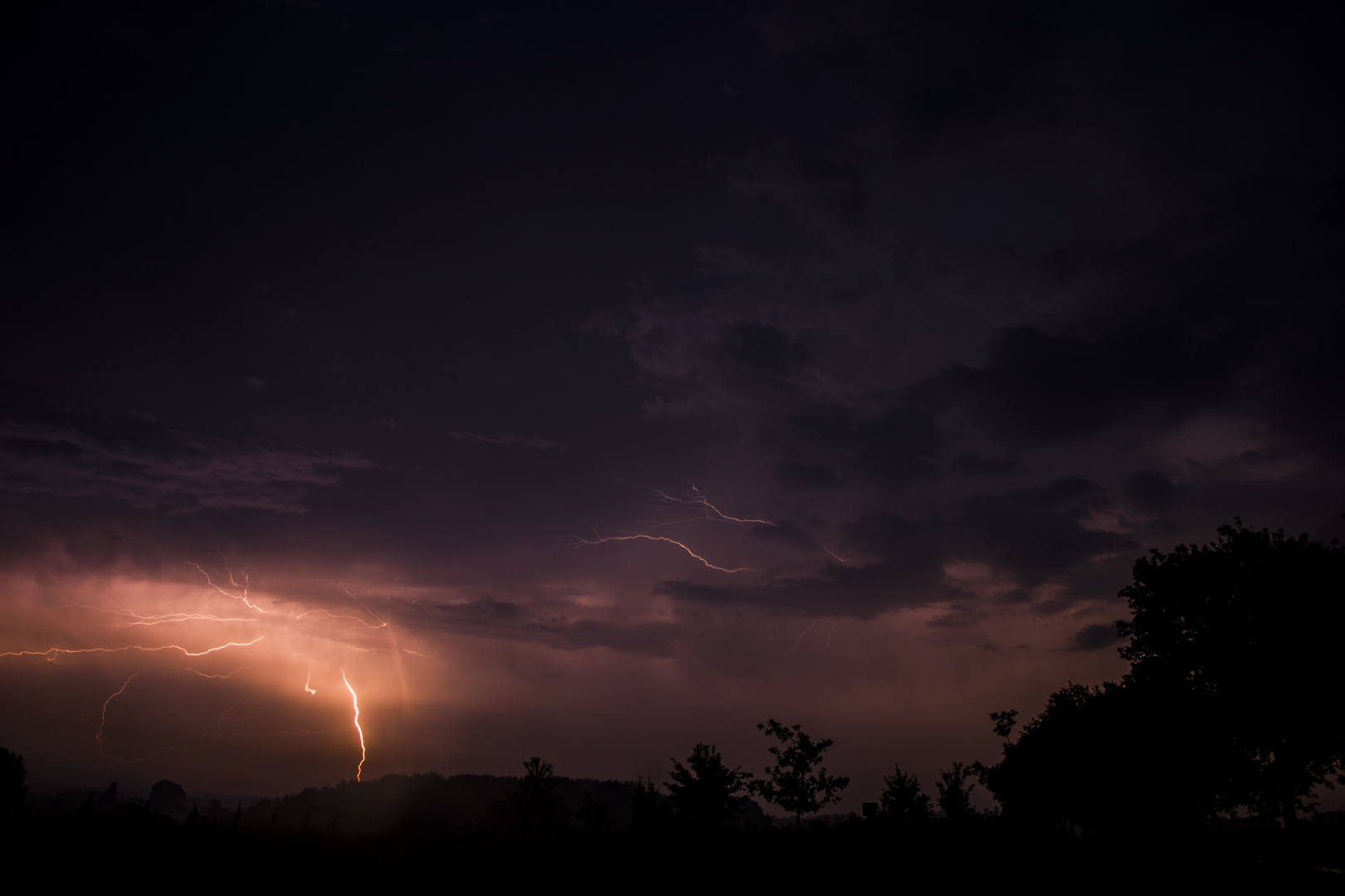 Thunderstorm, Rosendahl, Germany, 06-06-2014 III