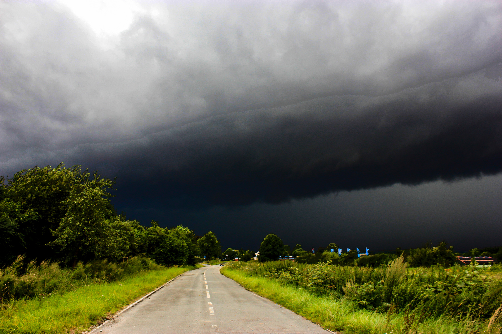 Thunderstorm, Rosendahl, Germany, 09-08-2014