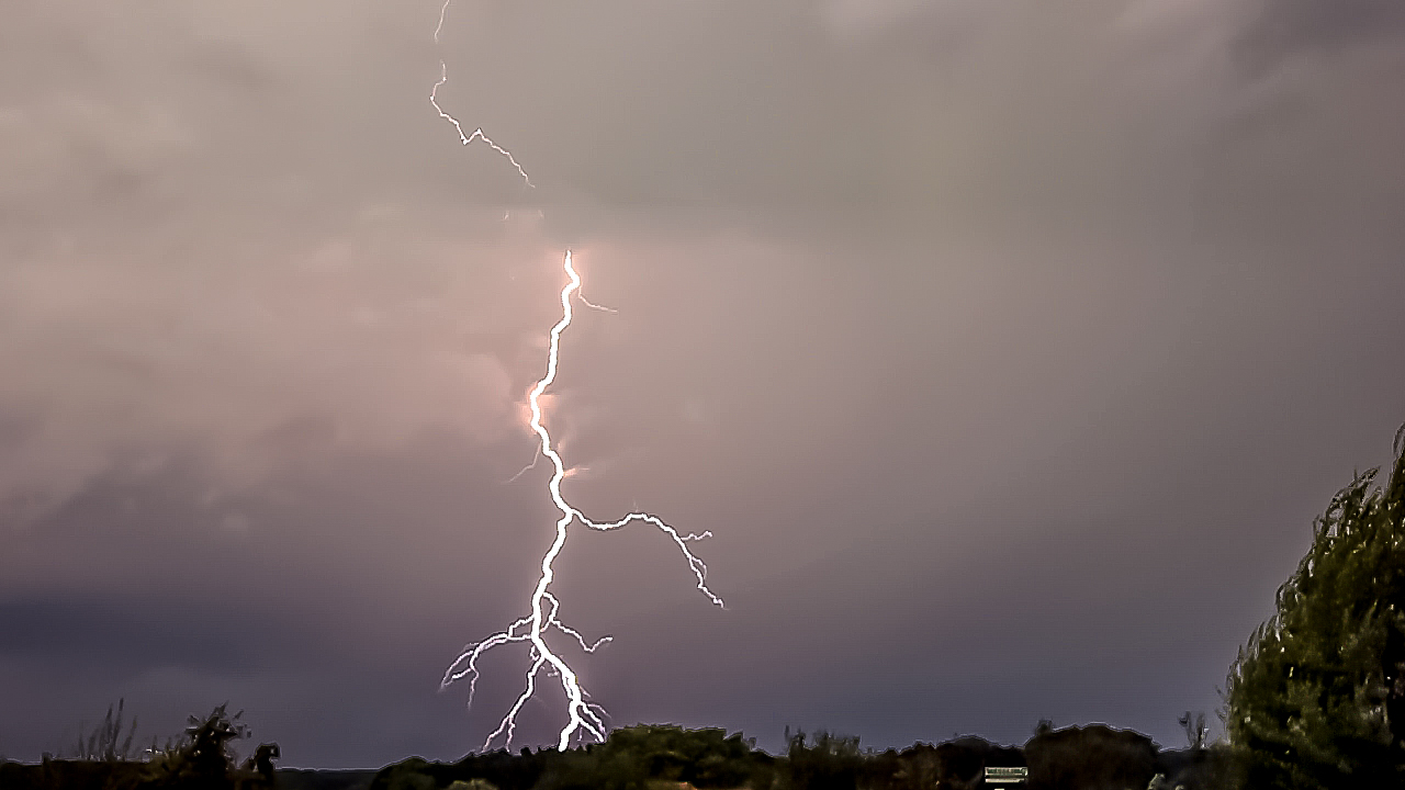 Thunderstorm, Rosendahl, Germany, 09-08-2014