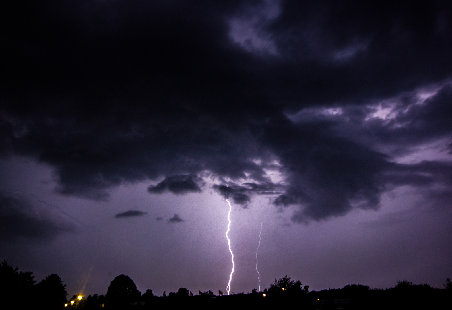 Thunderstorm, Rosendahl, Germany, 23.06.2016.