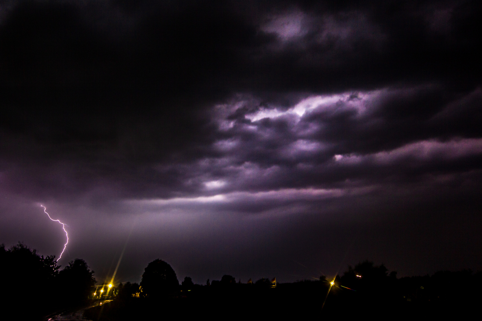 Thunderstorm, Rosendahl, Germany, 23.06.2016.