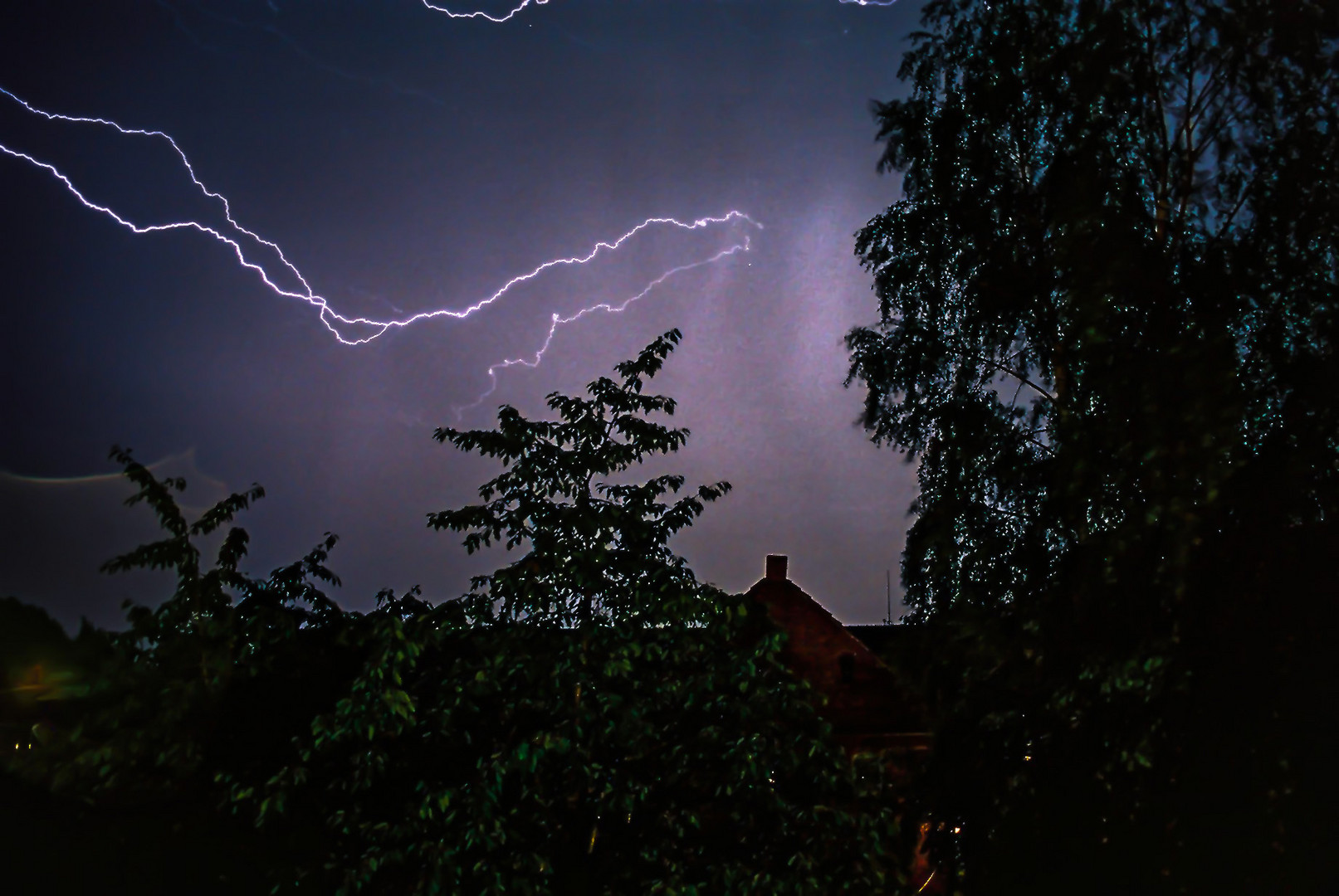 Thunderstorm, Rosendahl, Germany