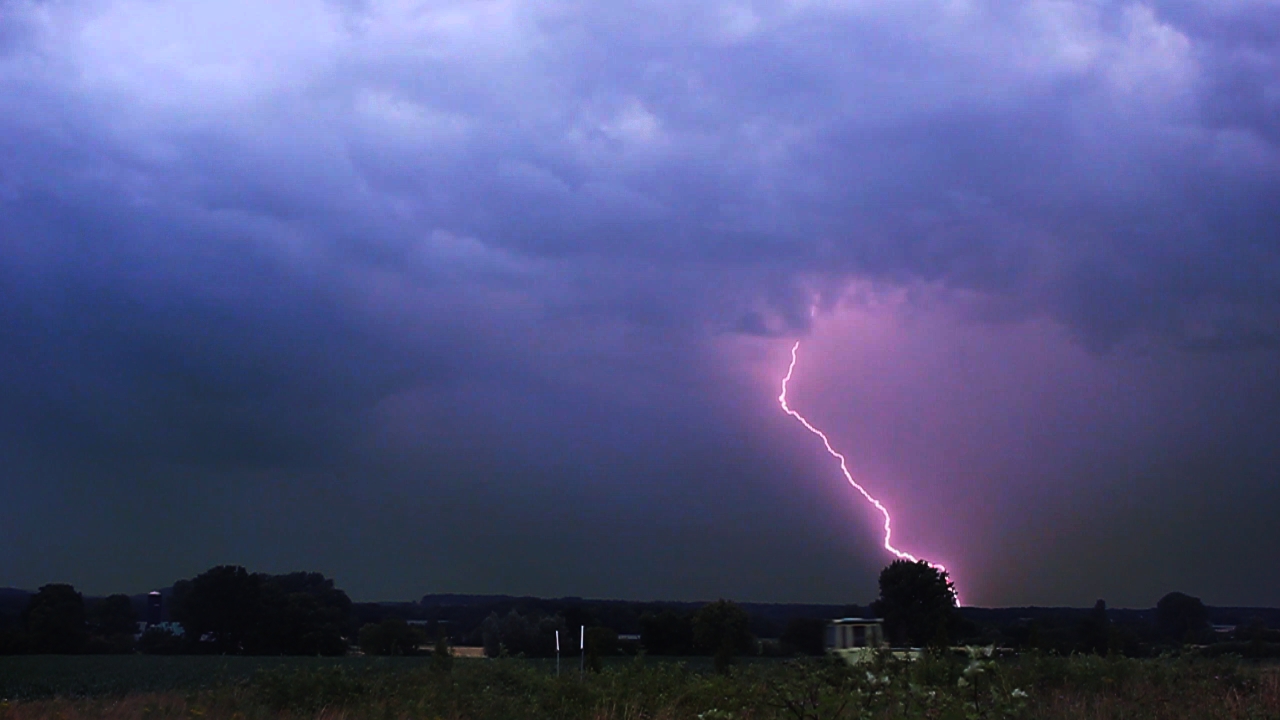 Thunderstorm, Rosendahl, Germany