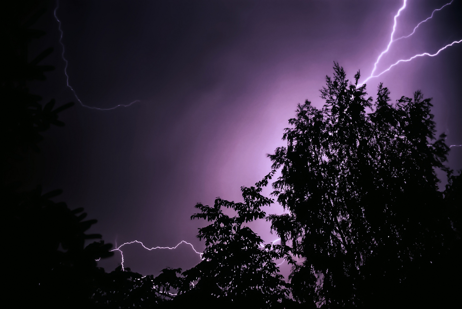 Thunderstorm, Rosendahl, Germany, July 2007