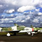 Thunderstreak auf dem Luftwaffenmuseum in Berlin Gatow