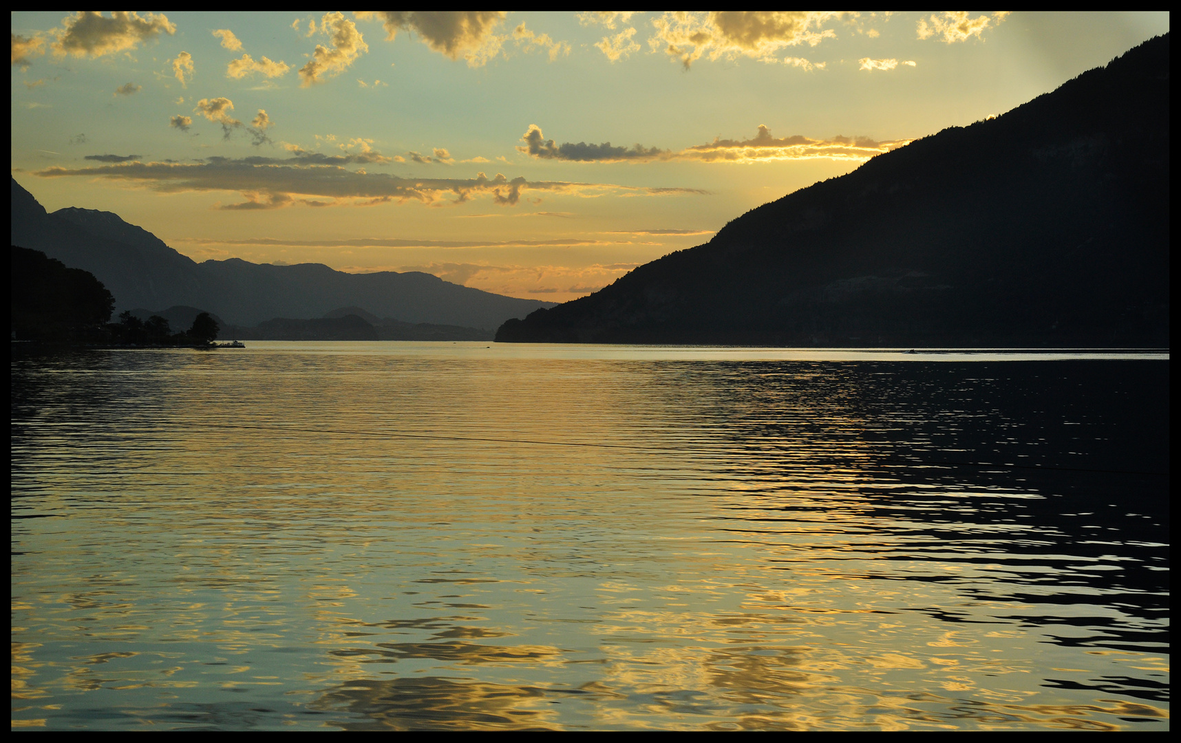 Thuner Lake evening