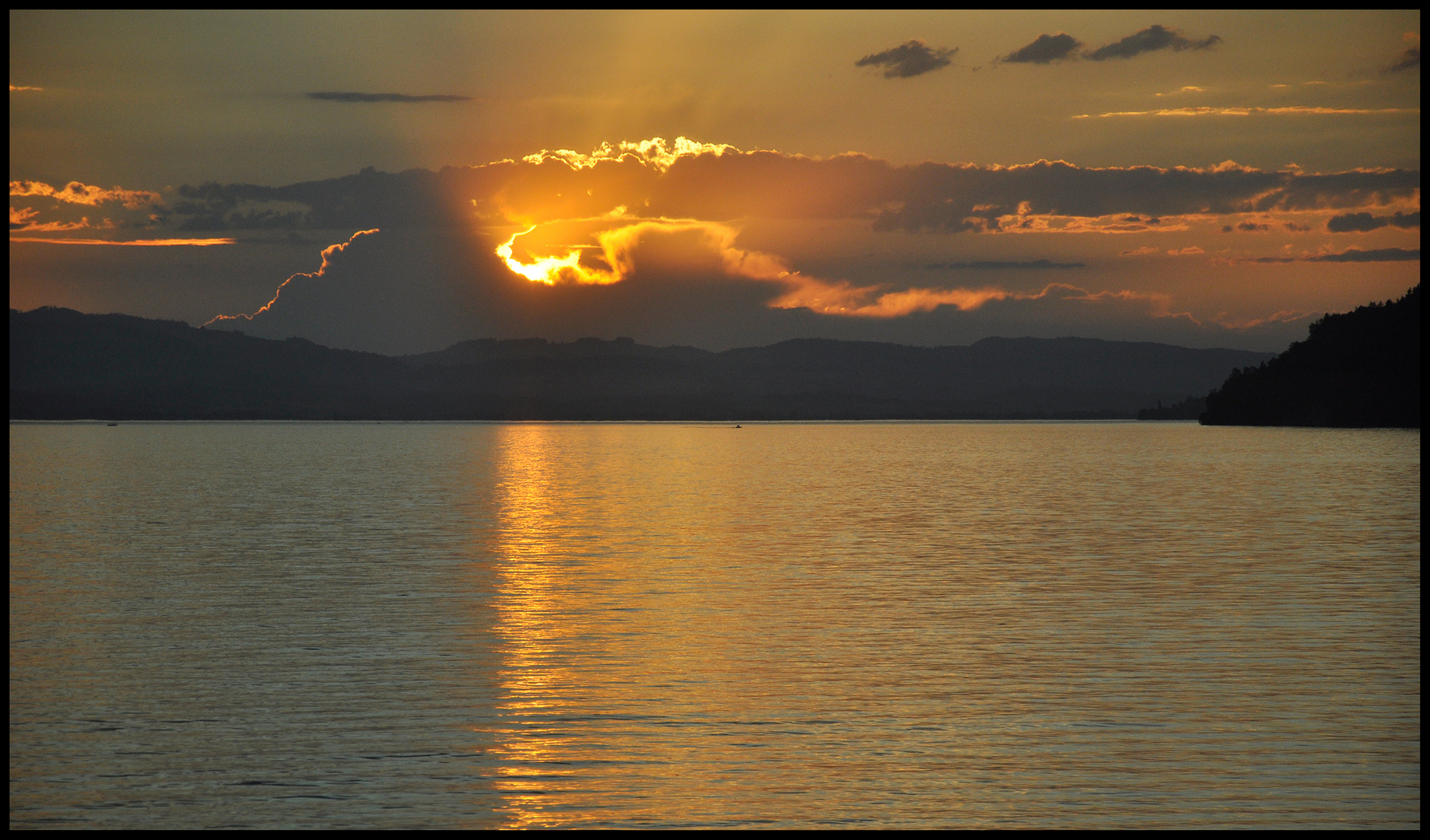 Thuner Lake Sunset