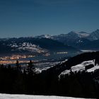 Thunersee at night