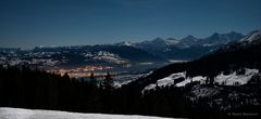 Thunersee at night