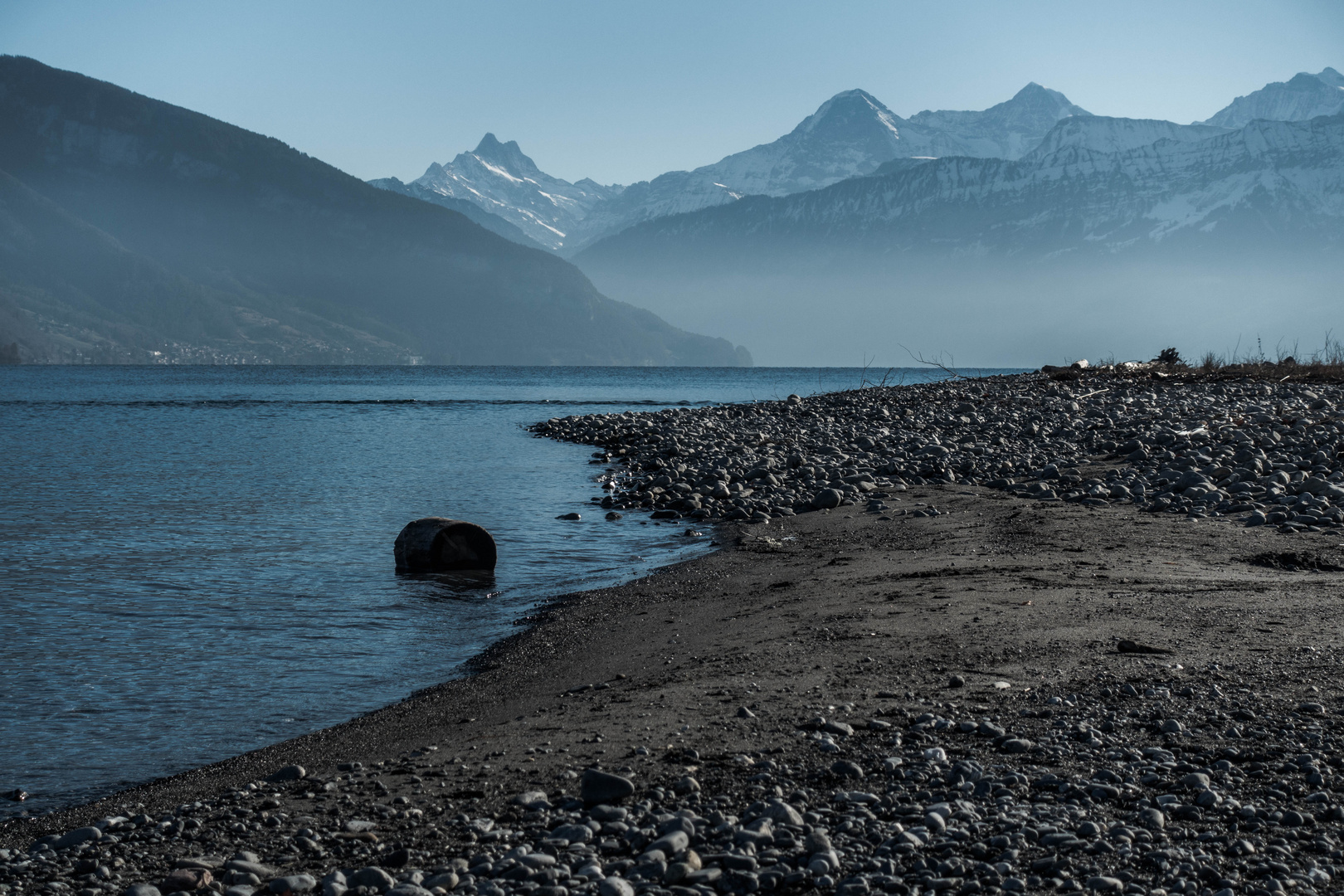 Thunersee  I Schreckhorn I Eiger I Mönch