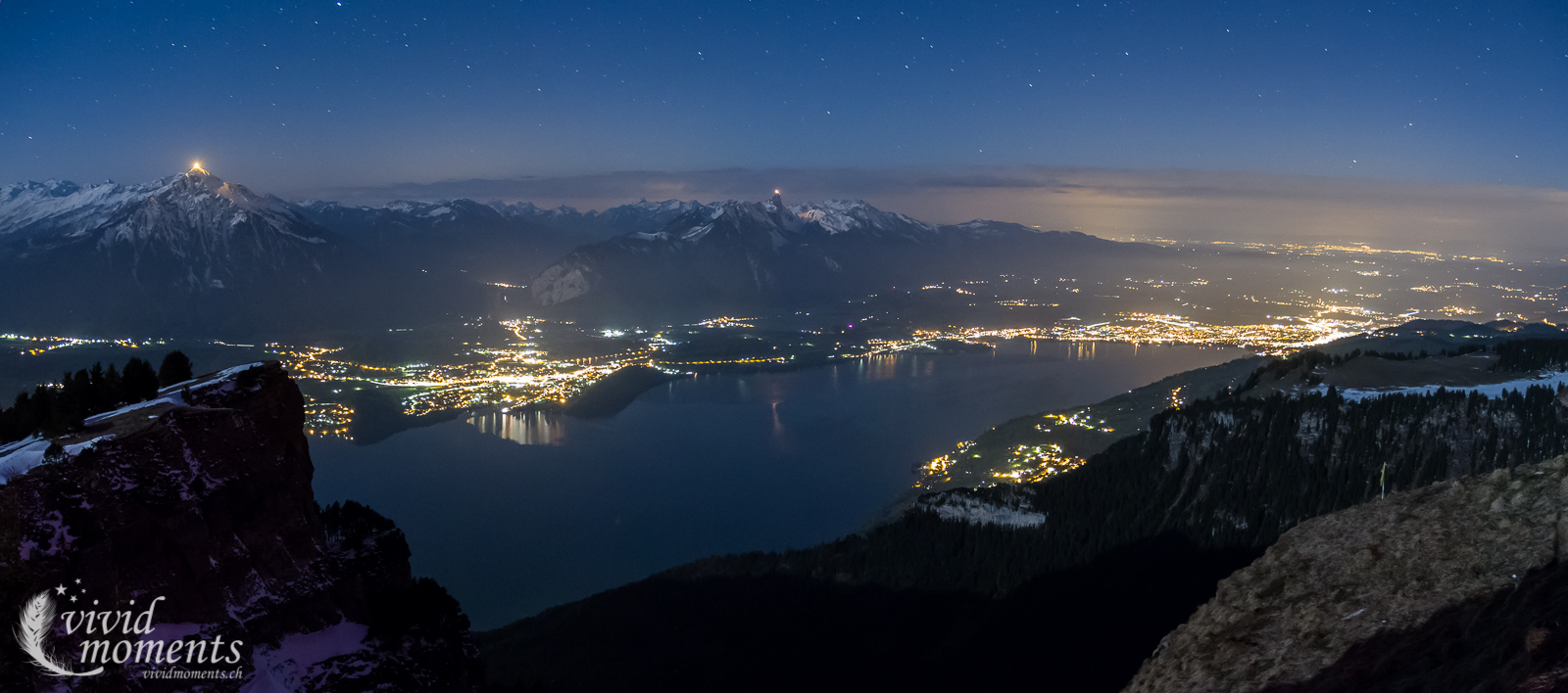 Thunersee mit Niesen, Stockhorn und allem was dazu gehört