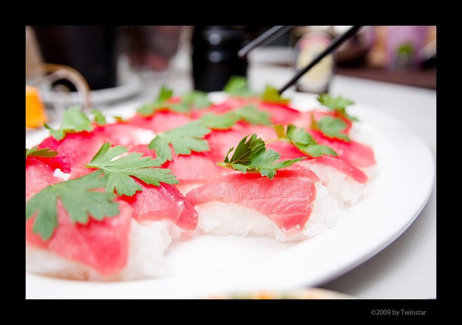 Thunfisch Sashimi