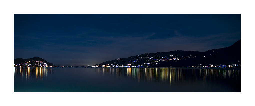 [ Thun(im Hintergund)er See  Nacht ]