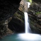 Thur-Wasserfall bei Unterwasser im Toggenburg