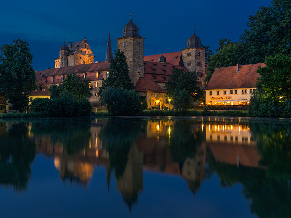 Thurnau Foto & Bild architektur, architektur bei nacht, franken