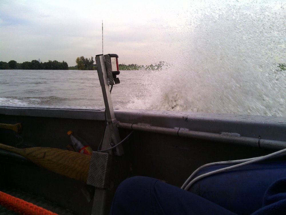 thw boot auf dem rhein von m.1962 