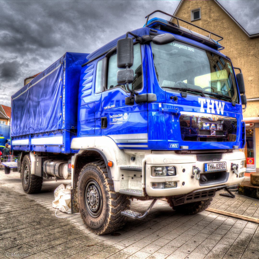 THW - MAN Lkw