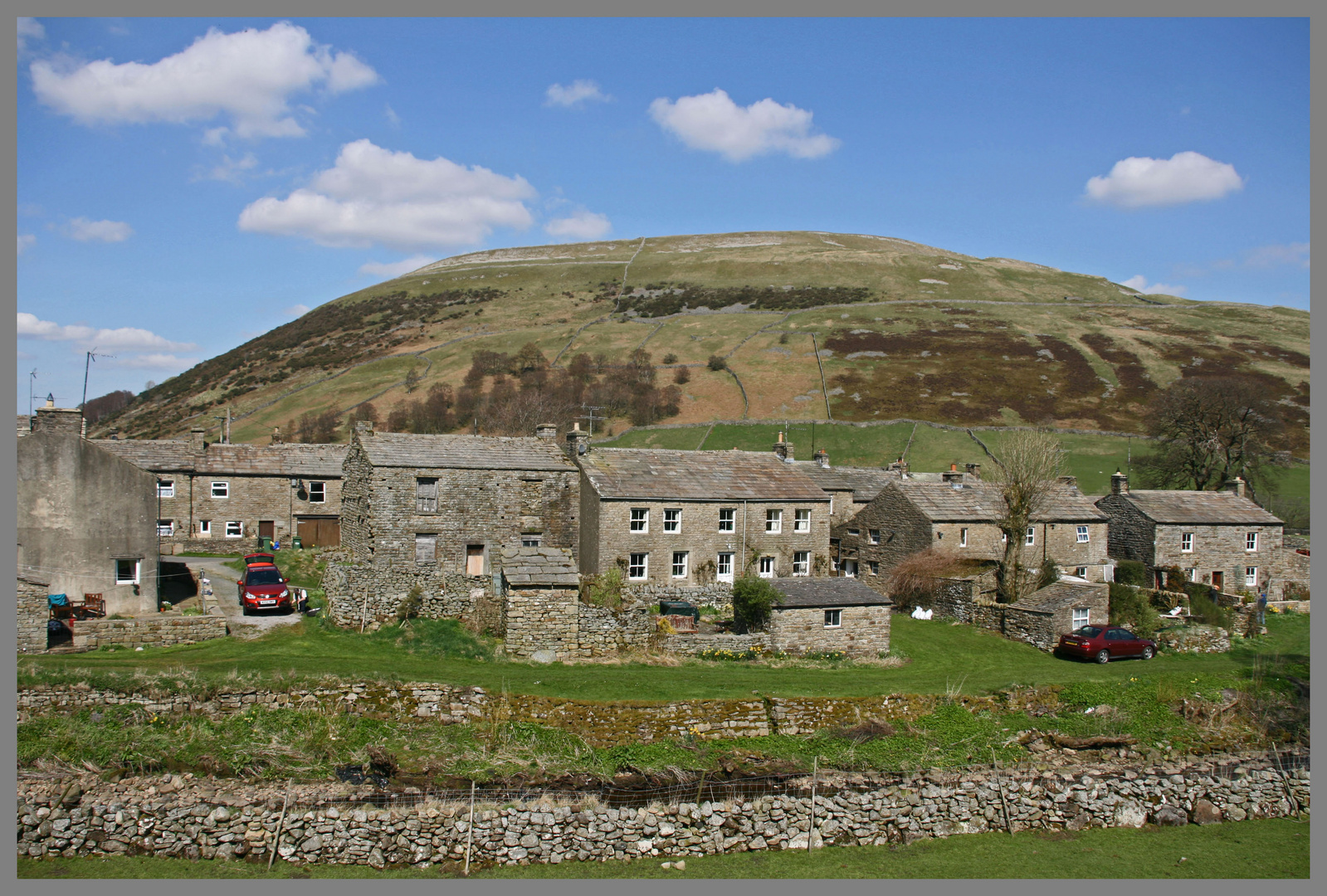 Thwaite and Kisdon hill in Swaledale Yorkshire