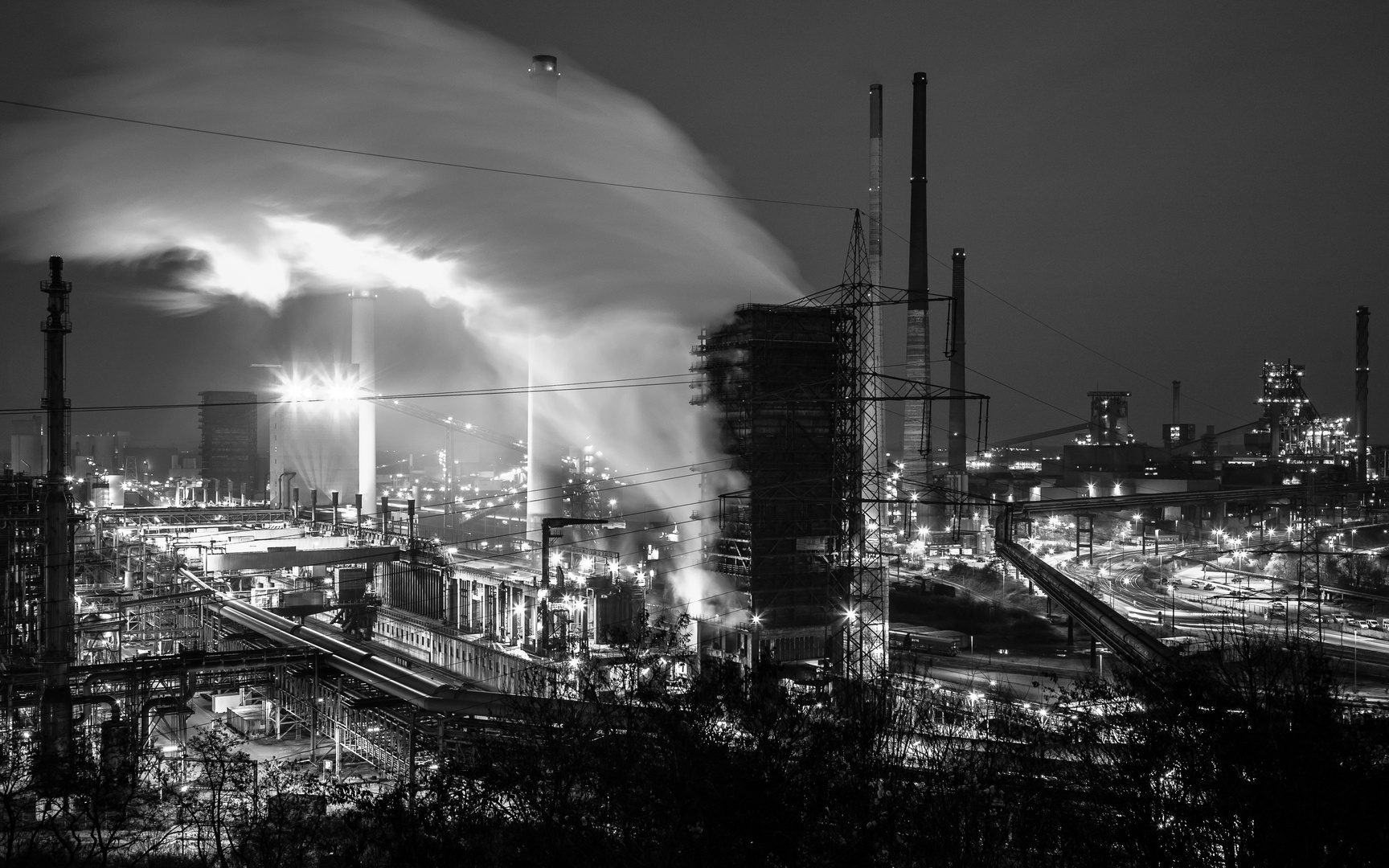 Thyssen Krupp Stahlwerk Duisburg Foto & Bild | architektur, industrie