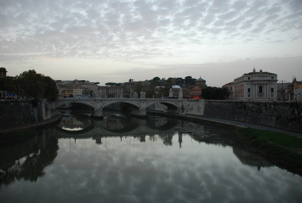 Tiber at dusk