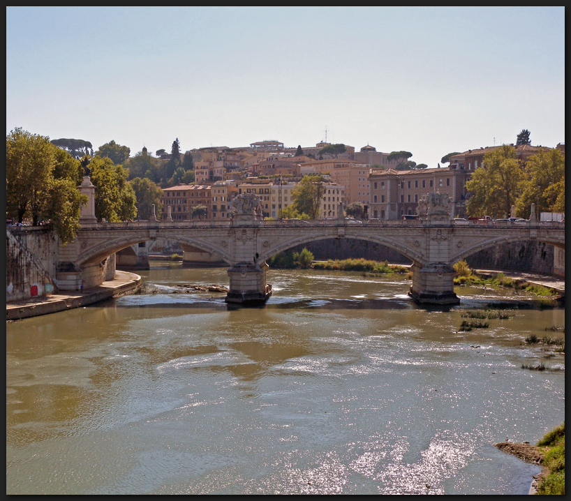 Tiber-Brücke in Rom