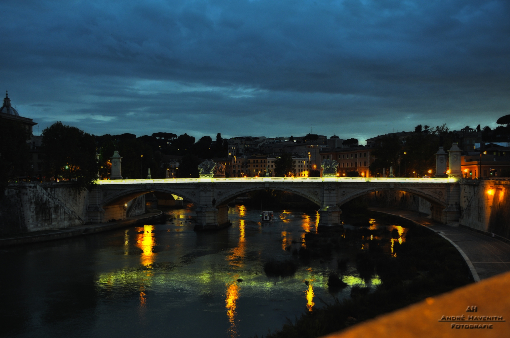 Tiberbrücke in Rom