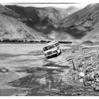 Tibet 1987: Überlandfahrt mit dem Bus (1)