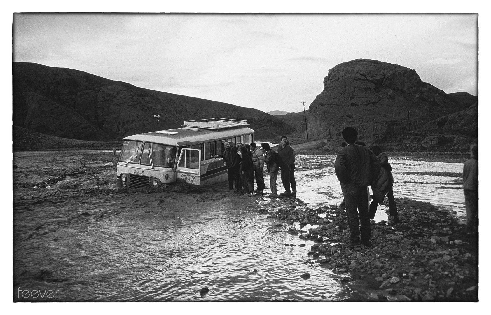 Tibet 1987: Überlandfahrt mit dem Bus (3)