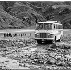 Tibet 1987: Überlandfahrt mit dem Bus (5)