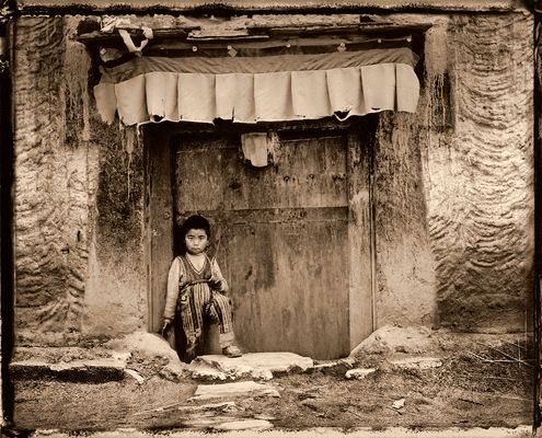 Tibet - Bimbo a Gyantse