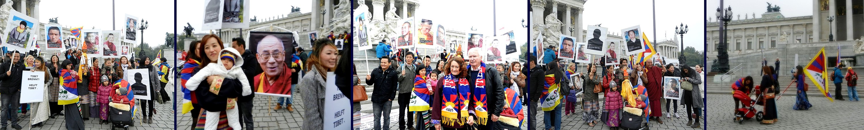 Tibet brennt! Helft Tibet!