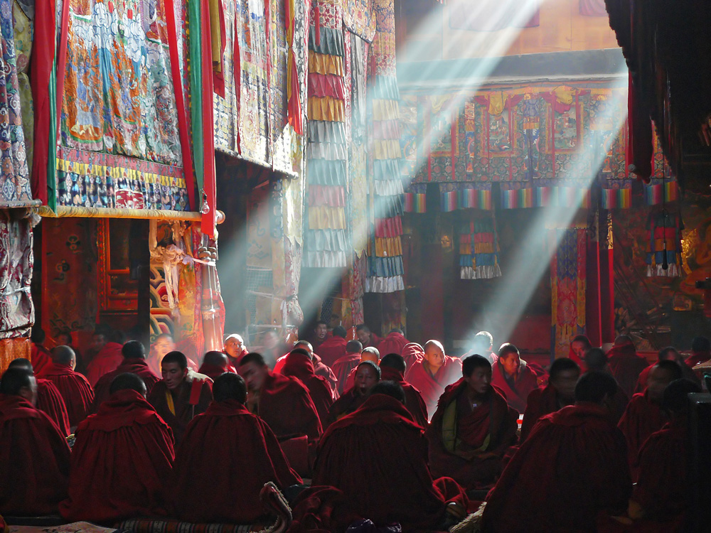 Tibet-im Gandenkloster