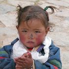Tibet. Mädchen im Sera Kloster (Lhasa)