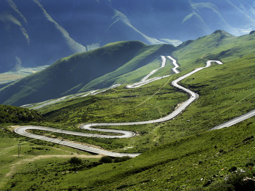 Tibet-Weg zum Kloster